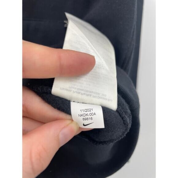 Nike Sweathirt Mens Medium Hoodie San Francisco Giants SF Pullover Black NWT - Picture 6 of 7